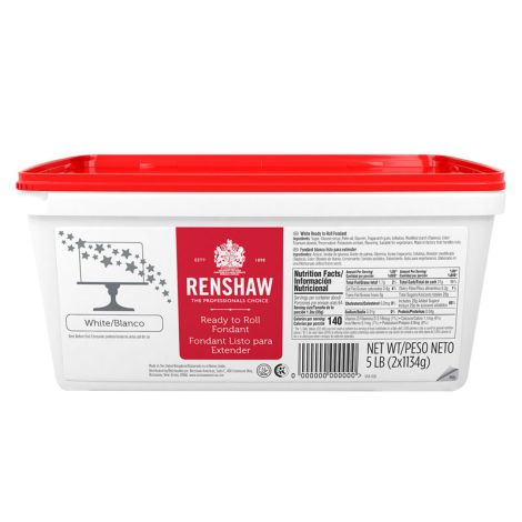 Ready to Roll Fondant Icing White 5 lb