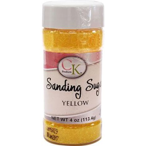 4 oz Sanding Sugar - Yellow