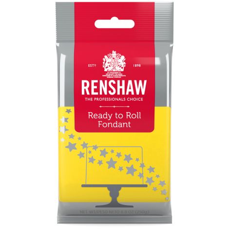 Ready to Roll Fondant Icing Yellow 8.8 oz