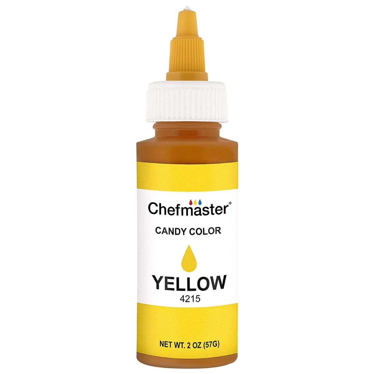 Liquid Candy Color Yellow 2 oz.