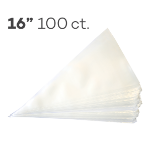 Piping Bags 16", Pack of 100