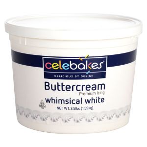 Celebakes Whimsical White Buttercream Icing, 3.5 lb