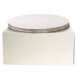 10" Combo Pack With 1/4" Round White Drum, 3 ct.