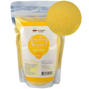 Sanding Sugar Yellow 16 oz